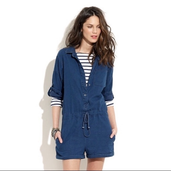 Madewell Pants - •Madewell Denim Romper